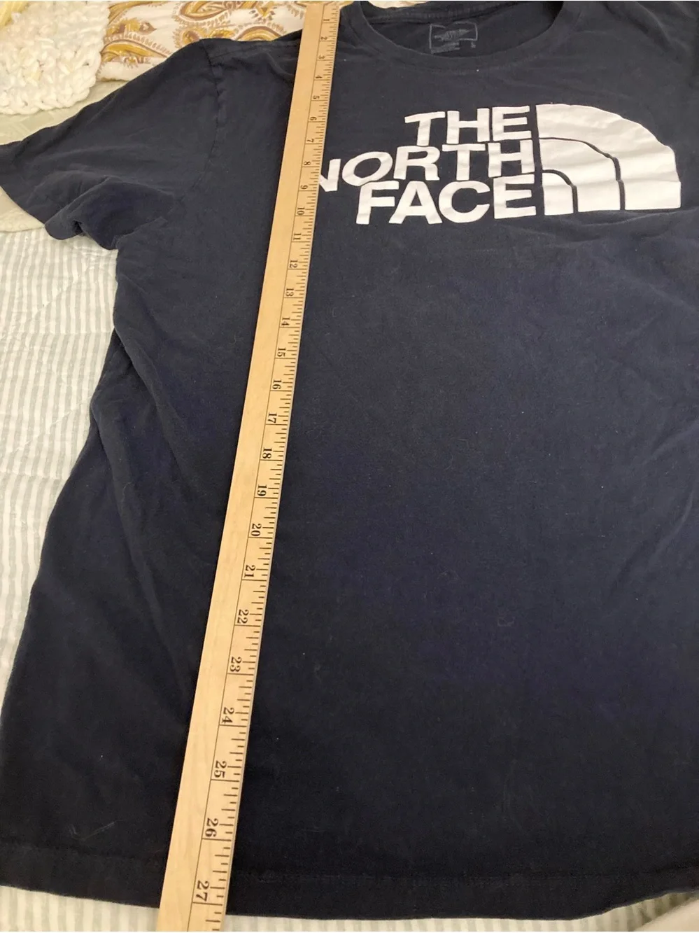 The North Face Half Dome Logo t-shirt white graphic Sz Large